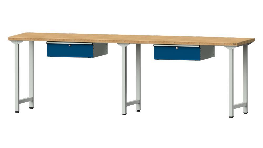 Anke Arbeitstisch Modell 93 2800 x 700 x 890 mm Produktbild Anke Arbeitstisch Modell 93 2800 x 700 x 890 mm