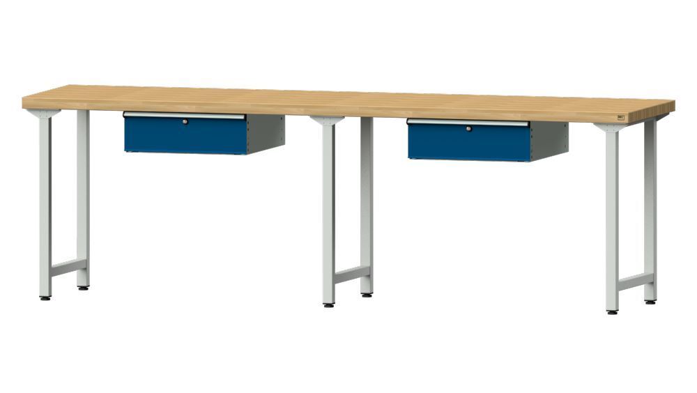Anke Arbeitstisch Modell 93 2800 x 700 x 900 mm Produktbild Anke Arbeitstisch Modell 93 2800 x 700 x 900 mm