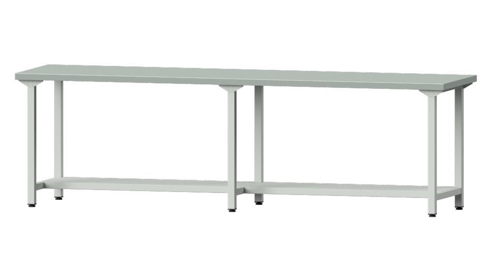 Anke Arbeitstisch Modell 91 B 2800 x T 700 x H 840 mm Produktbild Anke Arbeitstisch Modell 91 B 2800 x T 700 x H 840 mm