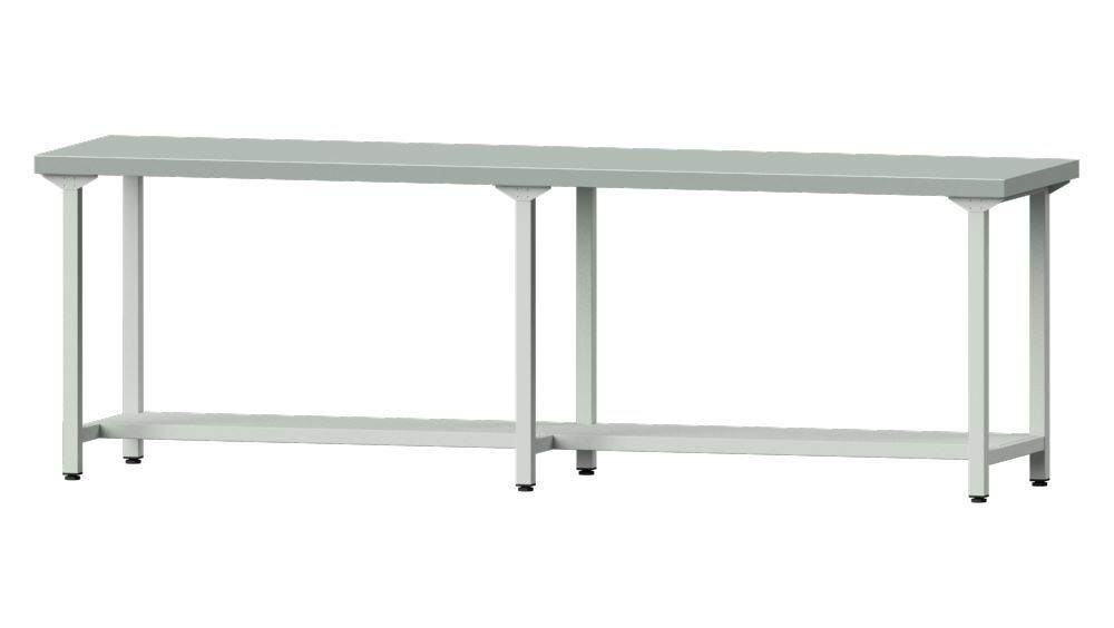 Anke Arbeitstisch Modell 91 B2800 x T700 x H900 mm Produktbild Anke Arbeitstisch Modell 91 B2800 x T700 x H900 mm