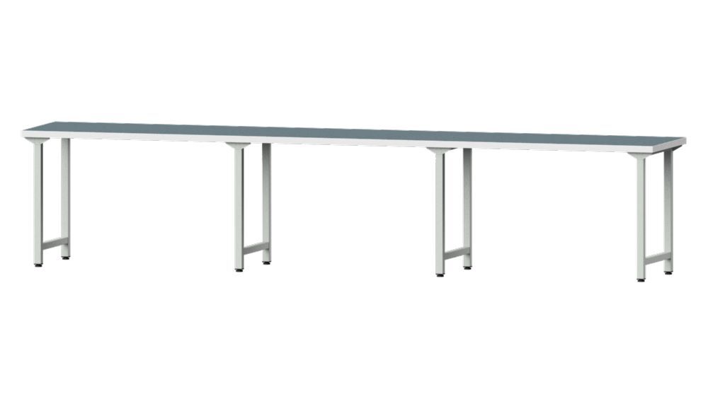 Anke Arbeitstisch 4050 x 700 x 840 mm Modell 100 Breite 40 mm Produktbild Anke Arbeitstisch 4050 x 700 x 840 mm Modell 100 Breite 40 mm