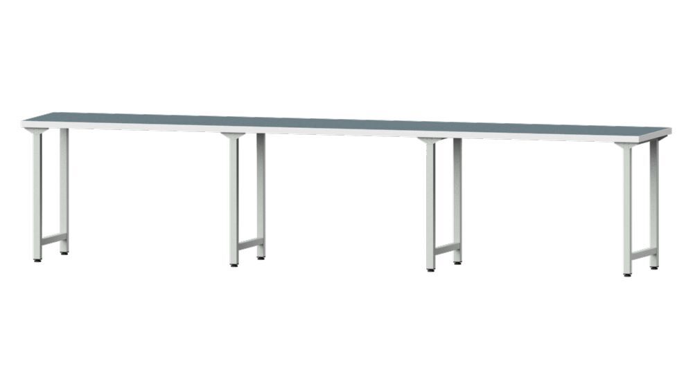 Anke Arbeitstisch 4050 x 700 x 890 mm Universalplatte Modell 100 Produktbild Anke Arbeitstisch 4050 x 700 x 890 mm Universalplatte Modell 100