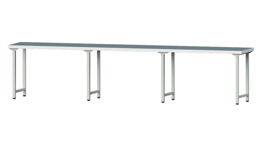 Anke Arbeitstisch 4050 x 700 x 900 mm Universalplatte Modell 100 Produktbild Anke Arbeitstisch 4050 x 700 x 900 mm Universalplatte Modell 100