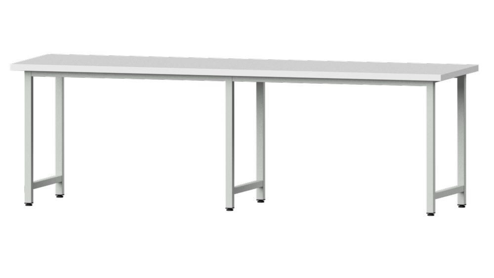 Anke Arbeitstisch 2800x800x890mm Kunststoffplatte Modell 190 Produktbild Anke Arbeitstisch 2800x800x890mm Kunststoffplatte Modell 190