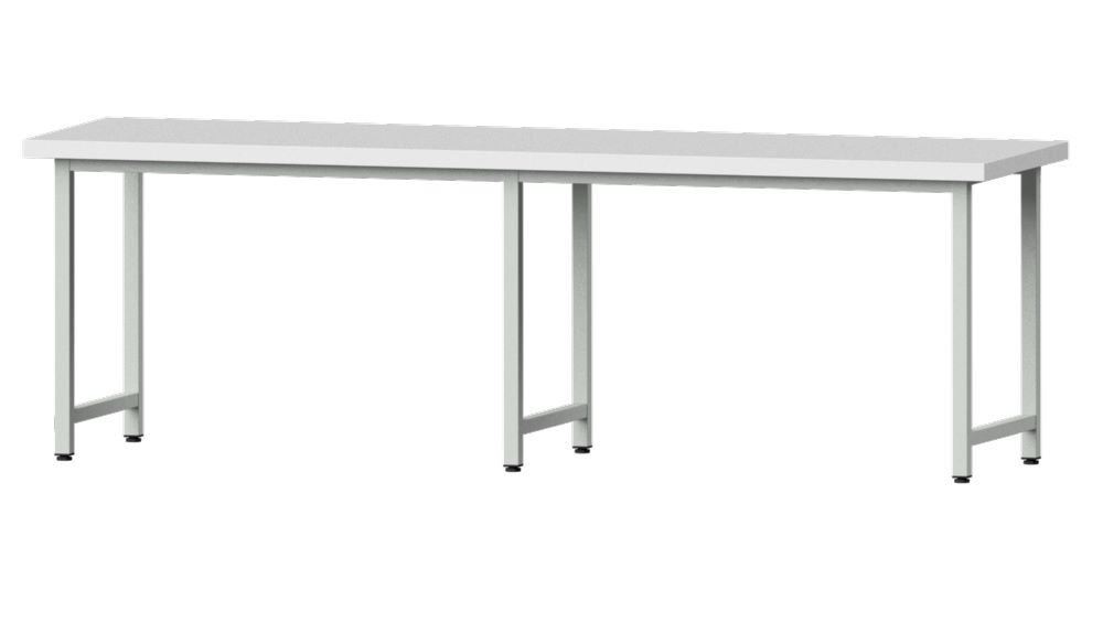 Anke Arbeitstisch 2800x800x900mm Kunststoffplatte Modell 190 Produktbild Anke Arbeitstisch 2800x800x900mm Kunststoffplatte Modell 190