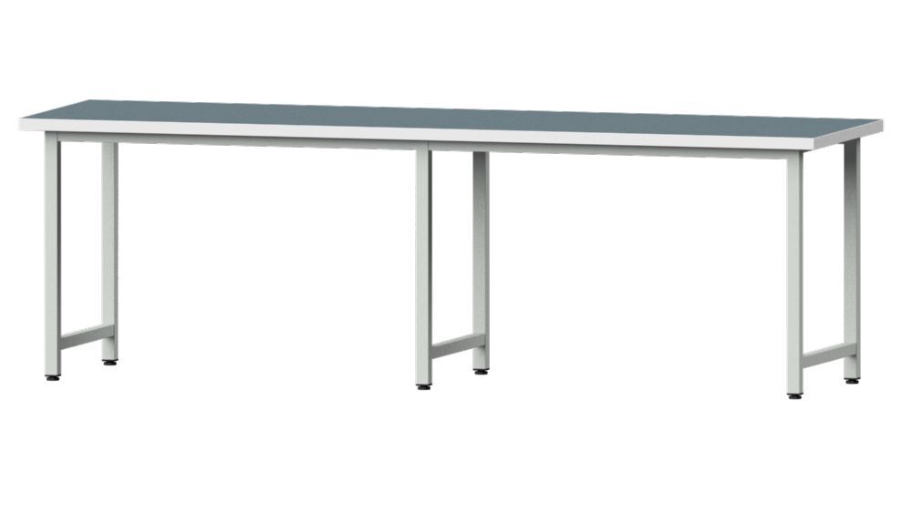 Anke Arbeitstisch 2800x800x890mm Universalplatte Modell 190 Produktbild Anke Arbeitstisch 2800x800x890mm Universalplatte Modell 190