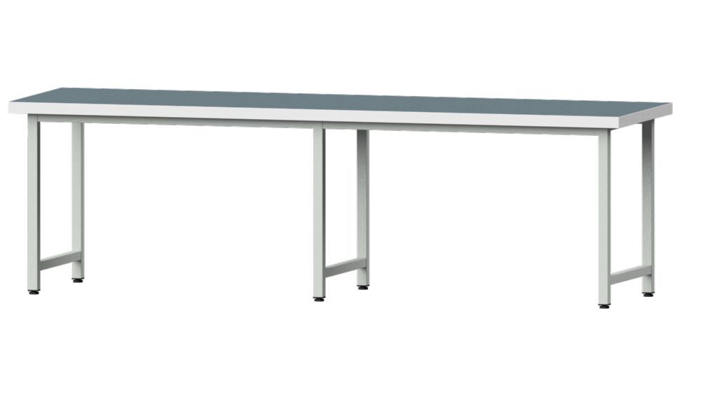 Anke Arbeitstisch 2800x800x850mm Universalplatte Modell 190 Produktbild Anke Arbeitstisch 2800x800x850mm Universalplatte Modell 190