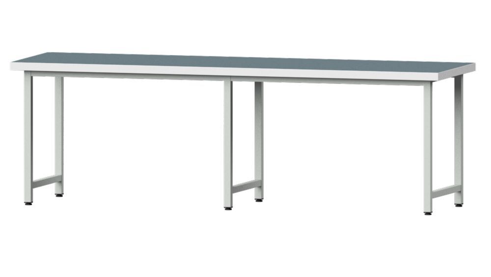 Anke Arbeitstisch 2800x800x900mm Universalplatte Modell 190 Produktbild Anke Arbeitstisch 2800x800x900mm Universalplatte Modell 190