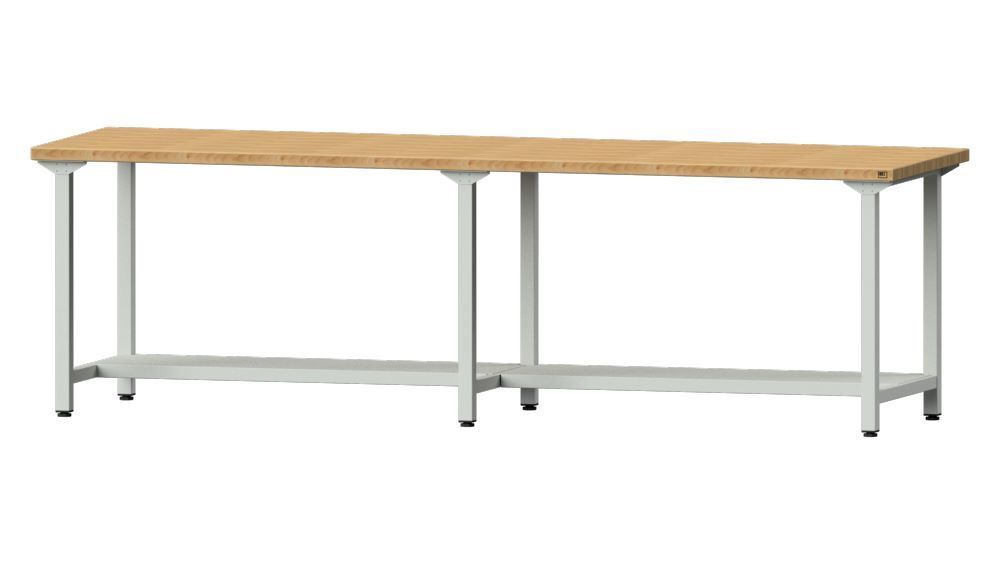 Anke Arbeitstisch Modell 191 B 2800 x T 800 x H 840 mm Produktbild Anke Arbeitstisch Modell 191 B 2800 x T 800 x H 840 mm