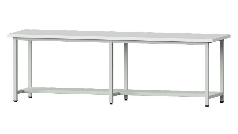 Anke Arbeitstisch Modell 191 Breite 2800 x Höhe 890 mm Produktbild Anke Arbeitstisch Modell 191 Breite 2800 x Höhe 890 mm