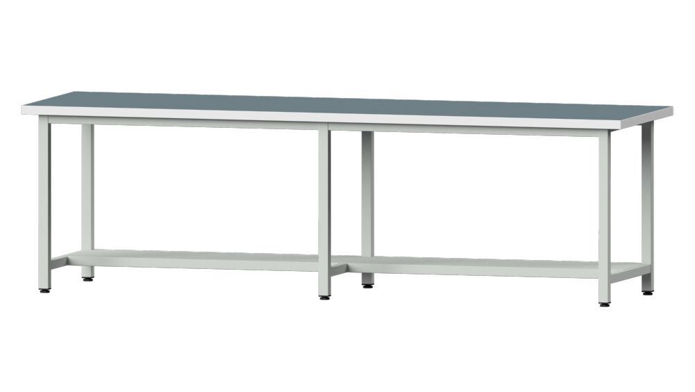 Anke Arbeitstisch Modell 191 Breite 2800 Tiefe 800 mm Produktbild Anke Arbeitstisch Modell 191 Breite 2800 Tiefe 800 mm