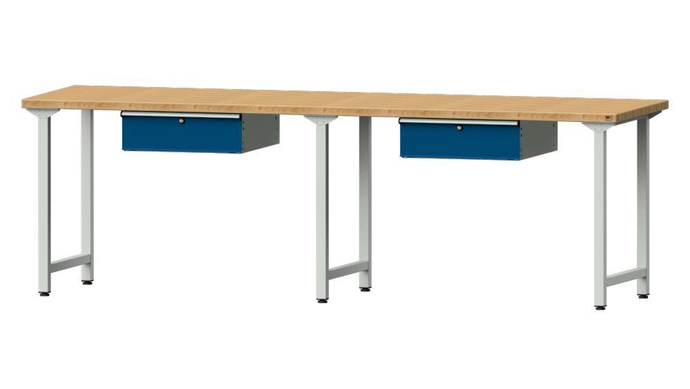 Anke Arbeitstisch Modell 193 mit 2 x Hängeschublade Produktbild Anke Arbeitstisch Modell 193 mit 2 x Hängeschublade