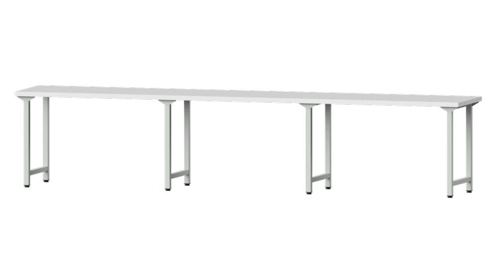 Anke Arbeitstisch 4050x800x840mm Kunststoffplatte Modell 200 Produktbild Anke Arbeitstisch 4050x800x840mm Kunststoffplatte Modell 200