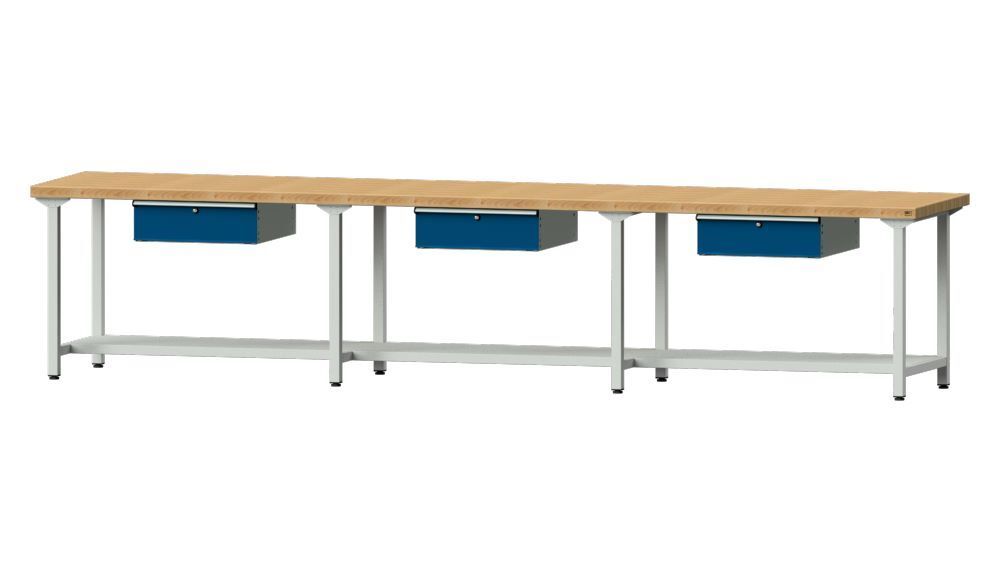 Anke Arbeitstisch Modell 203 Buche-Massiv-Platte 50 mm Produktbild Anke Arbeitstisch Modell 203 Buche-Massiv-Platte 50 mm