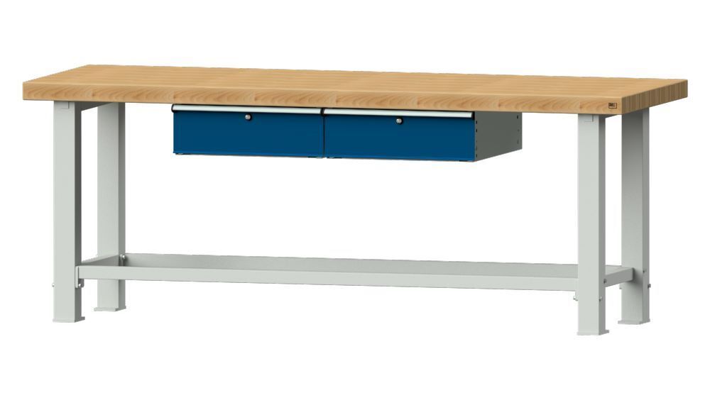 Anke Arbeitstisch Serie VS 2250 Modell 202 VS B 2250 x T 800 x H 865 mm Produktbild Anke Arbeitstisch Serie VS 2250 Modell 202 VS B 2250 x T 800 x H 865 mm