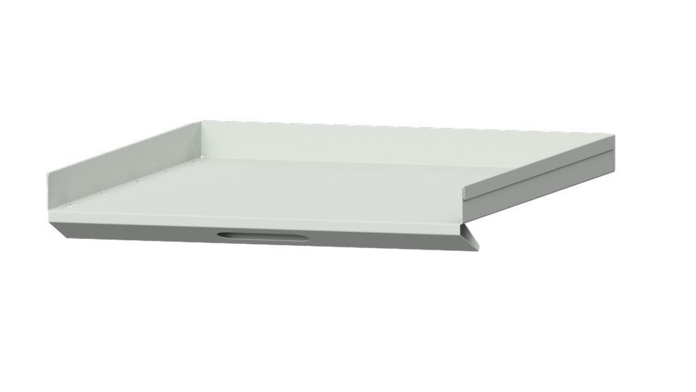 Anke Auszugsboden Breite 450 x Tiefe 540 mm RAL 7035 Produktbild Anke Auszugsboden Breite 450 x Tiefe 540 mm RAL 7035