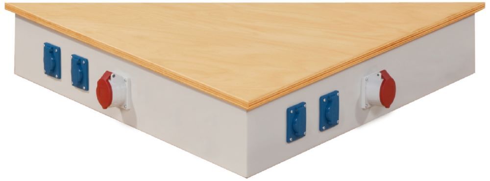 Anke Energieaufsatz für 3 Eck Gruppenwerkbank Länge 1070 mm Produktbild Anke Energieaufsatz für 3 Eck Gruppenwerkbank Länge 1070 mm