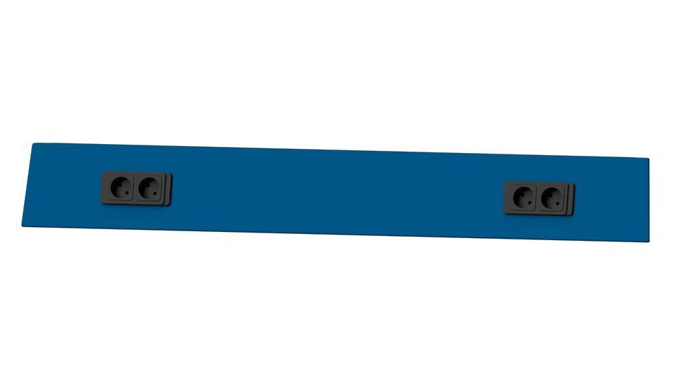 Anke Energiekanal Systemaufbau 1190 x 64 x 150 mm mit Zuleitung 4 m Produktbild Anke Energiekanal Systemaufbau 1190 x 64 x 150 mm mit Zuleitung 4 m