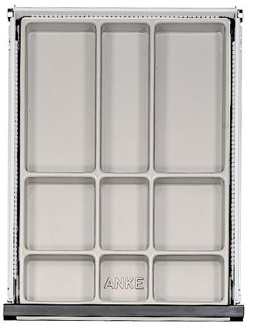 Anke Facheinsatz aus Kunststoff für Schublade 410 x 540 mm Produktbild Anke Facheinsatz aus Kunststoff für Schublade 410 x 540 mm