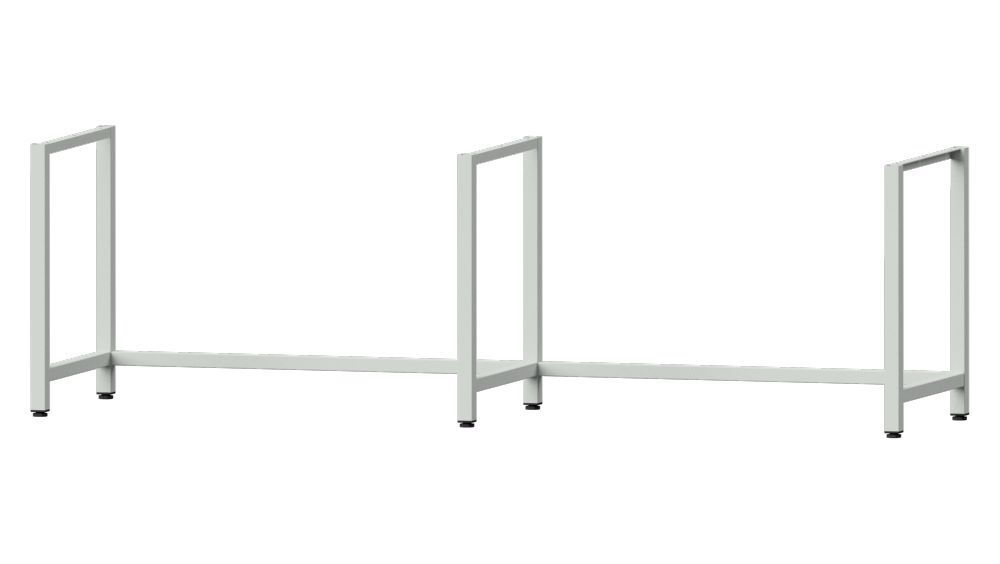 Anke Gestell A fix 2660 x 715 x 850 mm RAL 7035 Produktbild Anke Gestell A fix 2660 x 715 x 850 mm RAL 7035