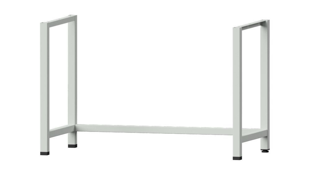 Anke Gestell B fix passend zu Arbeitstisch 1270 mm RAL 7035 Produktbild Anke Gestell B fix passend zu Arbeitstisch 1270 mm RAL 7035