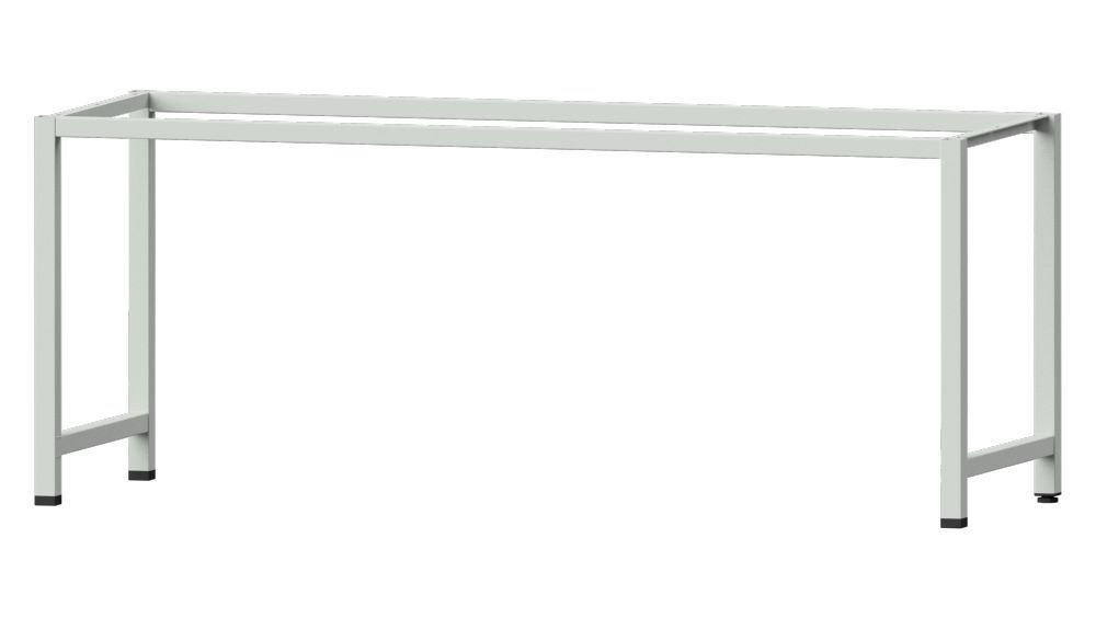 Anke Gestell B fix RAL 7035 passend zu Arbeitstisch 2000 mm Produktbild Anke Gestell B fix RAL 7035 passend zu Arbeitstisch 2000 mm