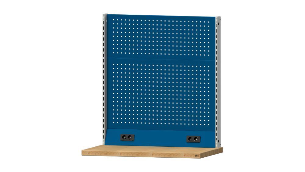 Anke Systemaufbau mit Energiekanal Serie CONNECT RAL 5010 Produktbild Anke Systemaufbau mit Energiekanal Serie CONNECT RAL 5010