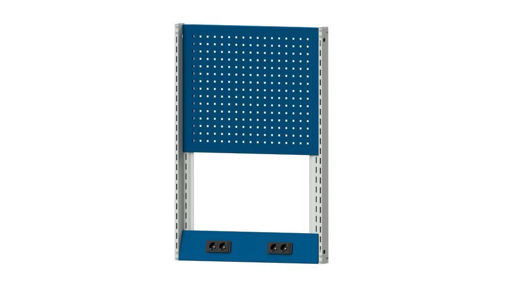 Anke Systemaufbau Lochwand 803 x 107 x 1200 mm Serie CONNECT Produktbild Anke Systemaufbau Lochwand 803 x 107 x 1200 mm Serie CONNECT