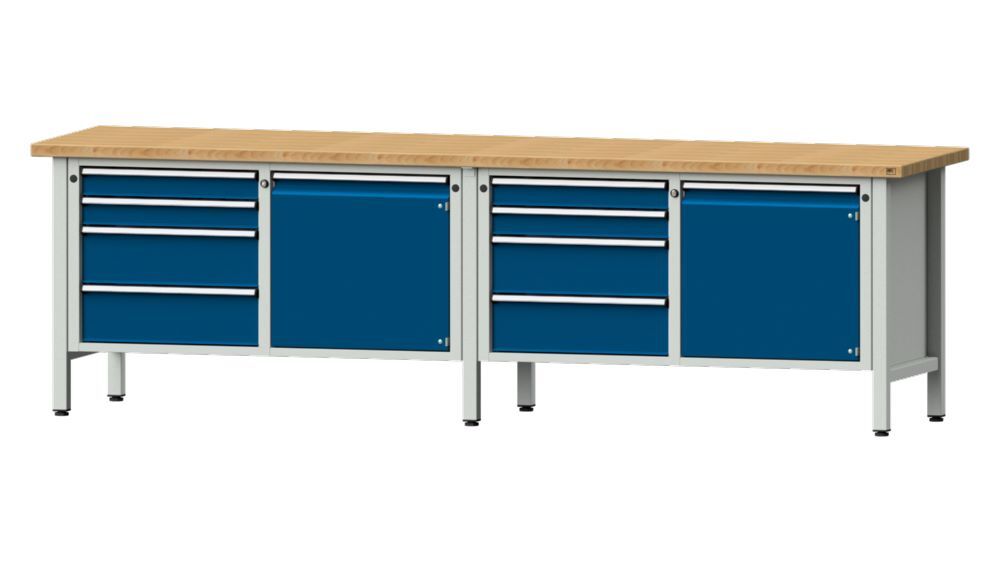 Produktbild Anke Kastenwerkbank Serie V 2800 Modell 131 V 2800 x 700 x 840 mm