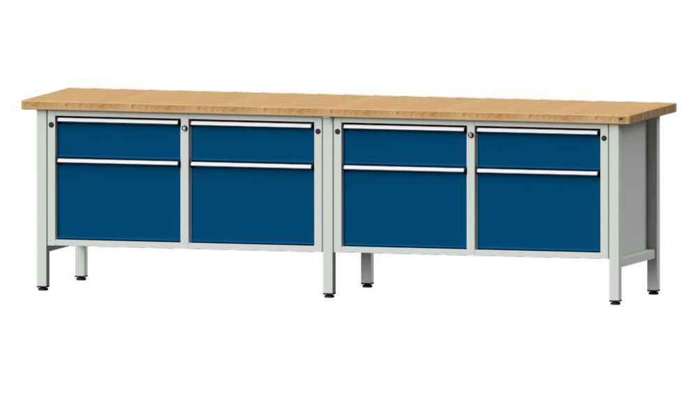 Produktbild Anke Kastenwerkbank Serie V 2800 Modell 205 V 2800 x 700 x 840 mm