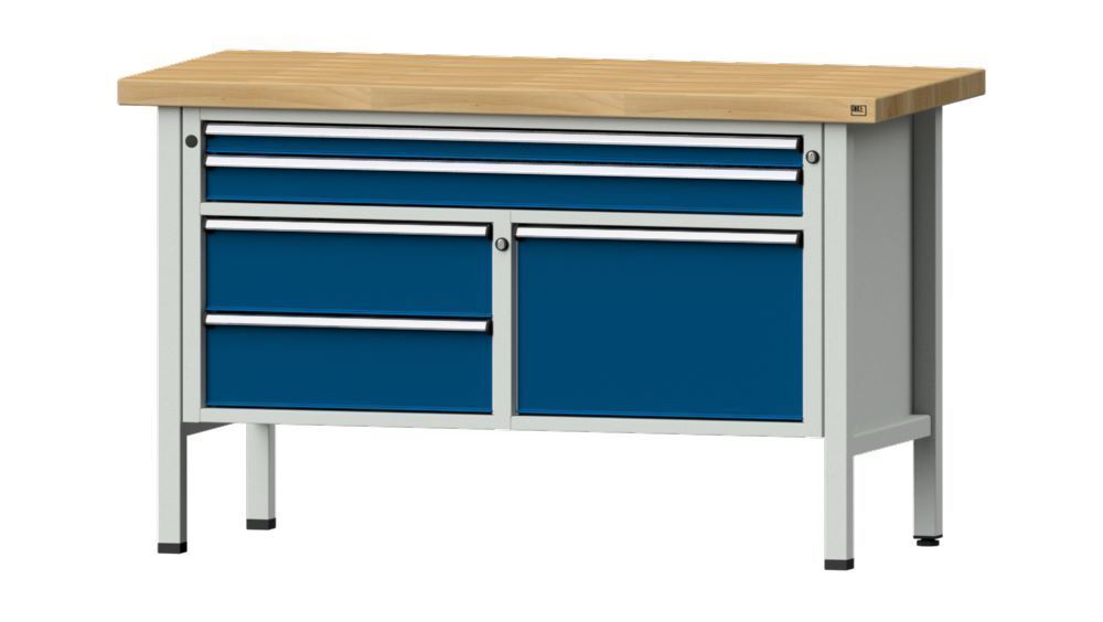 Anke Kastenwerkbank mit Buchenplatte 1500 x 900 mm V 1500 Modell 253 V Produktbild Anke Kastenwerkbank mit Buchenplatte 1500 x 900 mm V 1500 Modell 253 V