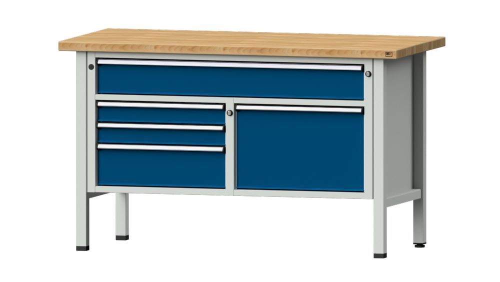 Produktbild Anke Kastenwerkbank Serie V 1500 Modell 256 V RAL 7035 5010