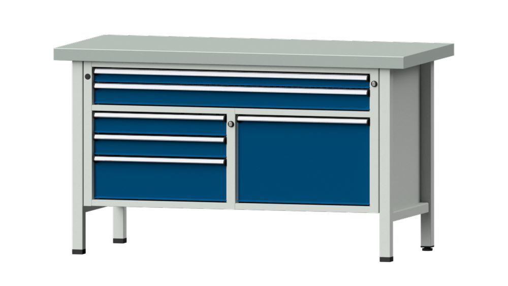 Anke Kastenwerkbank Blechplatte verzinkt 50 mm V1500 Modell 257 V Produktbild Anke Kastenwerkbank Blechplatte verzinkt 50 mm V1500 Modell 257 V