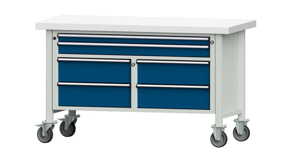 Anke Kastenwerkbank mit Rollen 1500 x 900 mm V1500 Modell 255 V Produktbild Anke Kastenwerkbank mit Rollen 1500 x 900 mm V1500 Modell 255 V