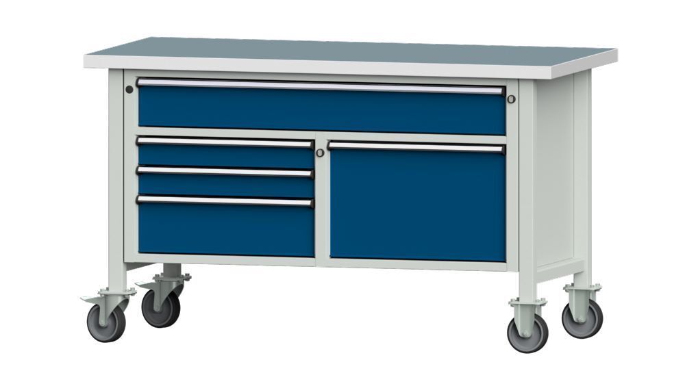 Anke Kastenwerkbank mit Rollen Universalplatte 40 mm V1500 Modell 256 V Anke Kastenwerkbank mit Rollen Universalplatte 40 mm V1500 Modell 256 V