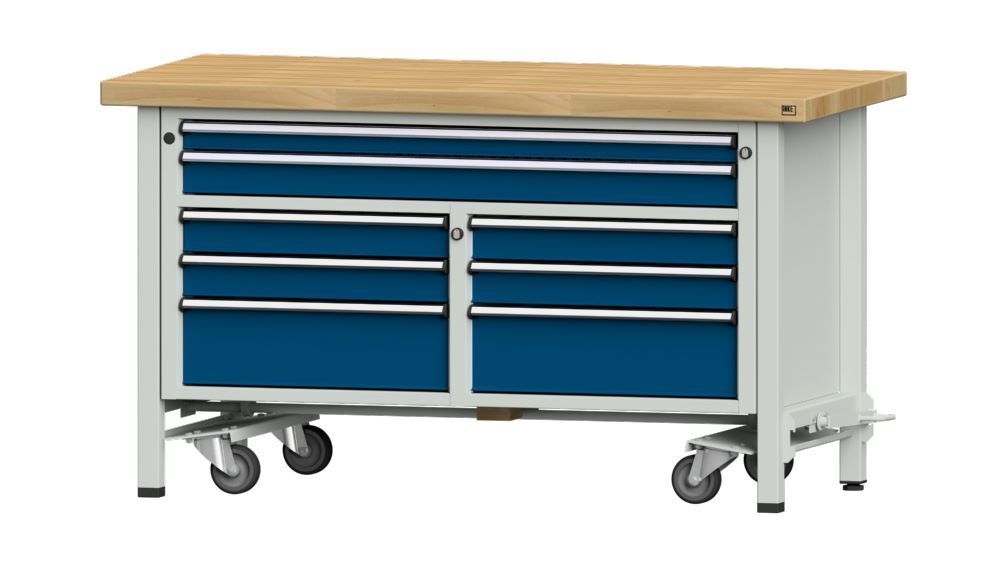 Anke Kastenwerkbank 1500 x 700 x 850 mm Buche Massiv 50 mm V1500 Modell 259 V Produktbild Anke Kastenwerkbank 1500 x 700 x 850 mm Buche Massiv 50 mm V1500 Modell 259 V