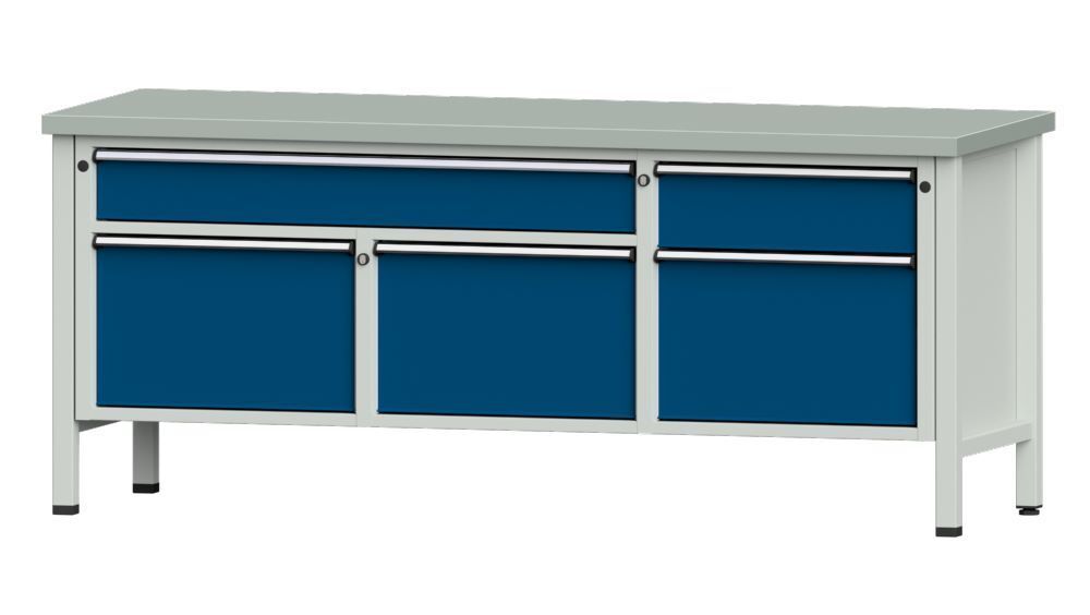 Anke Kastenwerkbank 2000 x 840 mm Blechbelag 40 mm V2000 Modell 280 V Produktbild Anke Kastenwerkbank 2000 x 840 mm Blechbelag 40 mm V2000 Modell 280 V