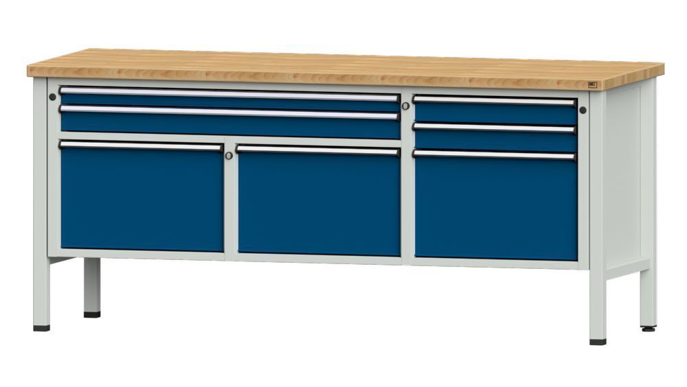 Anke Kastenwerkbank 2000 x 890 mm Buchenplatte 40 mm V2000 Modell 281 V Anke Kastenwerkbank 2000 x 890 mm Buchenplatte 40 mm V2000 Modell 281 V