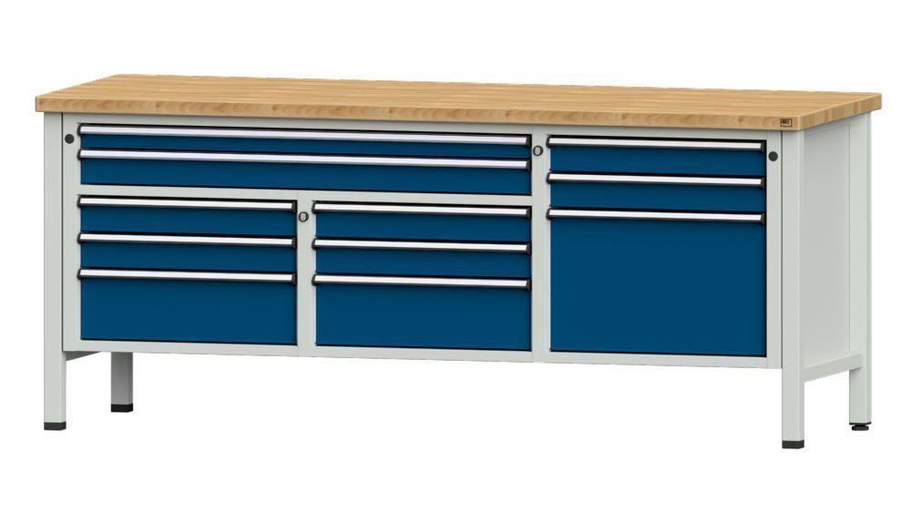 Anke Kastenwerkbank 2000 x 840 mm Buchenplatte 40 mm V2000 Modell 283 V Produktbild Anke Kastenwerkbank 2000 x 840 mm Buchenplatte 40 mm V2000 Modell 283 V