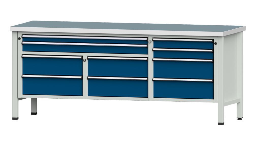 Anke Kastenwerkbank 2000 x 840 mm Universalplatte 40 mm V2000 Modell 285 V Produktbild Anke Kastenwerkbank 2000 x 840 mm Universalplatte 40 mm V2000 Modell 285 V