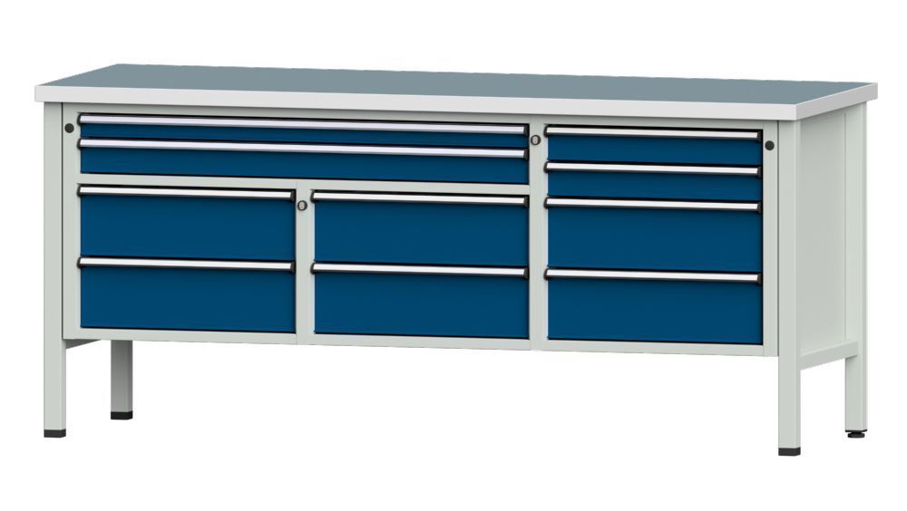 Anke Kastenwerkbank 2000 x 890 mm Universalplatte 40 mm V2000 Modell 285 V Produktbild Anke Kastenwerkbank 2000 x 890 mm Universalplatte 40 mm V2000 Modell 285 V