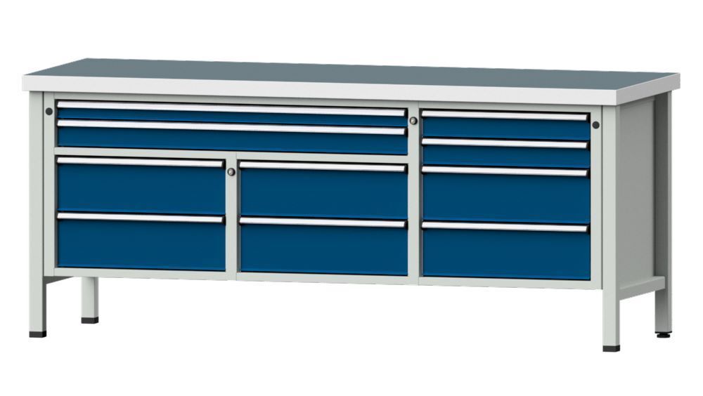 Anke Kastenwerkbank 2000 x 850 mm Universalplatte 50 mm V2000 Modell 285 V Produktbild Anke Kastenwerkbank 2000 x 850 mm Universalplatte 50 mm V2000 Modell 285 V