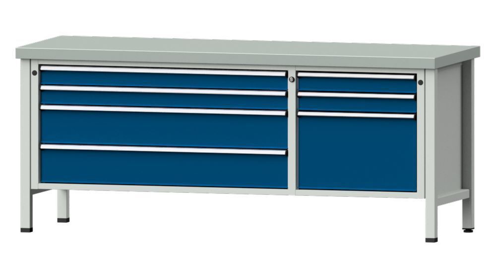 Anke Kastenwerkbank 2000 x 850 mm Blechplatte 50 mm V2000 Modell 288 V Produktbild Anke Kastenwerkbank 2000 x 850 mm Blechplatte 50 mm V2000 Modell 288 V