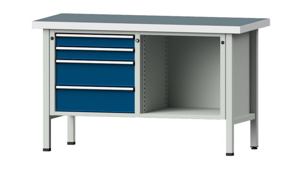 Anke Kastenwerkbank 1500 x 700 x 900 mm Universalplatte 50 mm V1500 Modell 134 V