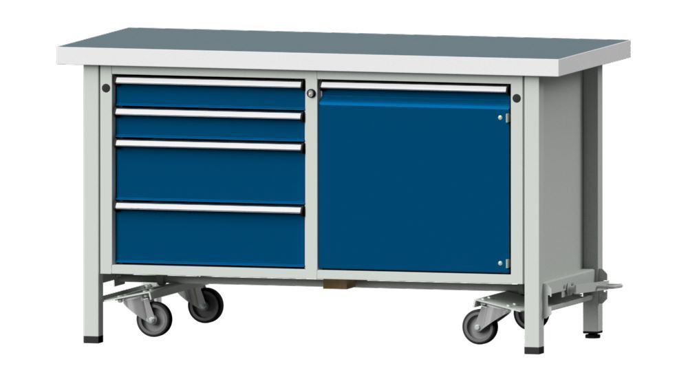 Anke Kastenwerkbank absenkbar 1500 x 850 mm Universalplatte 50 mm V1500 Modell 131 V Produktbild Anke Kastenwerkbank absenkbar 1500 x 850 mm Universalplatte 50 mm V1500 Modell 131 V
