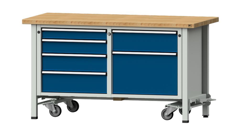 Anke Kastenwerkbank absenkbar 1500 x 840 mm Buche 40 mm V1500 Modell 237 V Produktbild Anke Kastenwerkbank absenkbar 1500 x 840 mm Buche 40 mm V1500 Modell 237 V