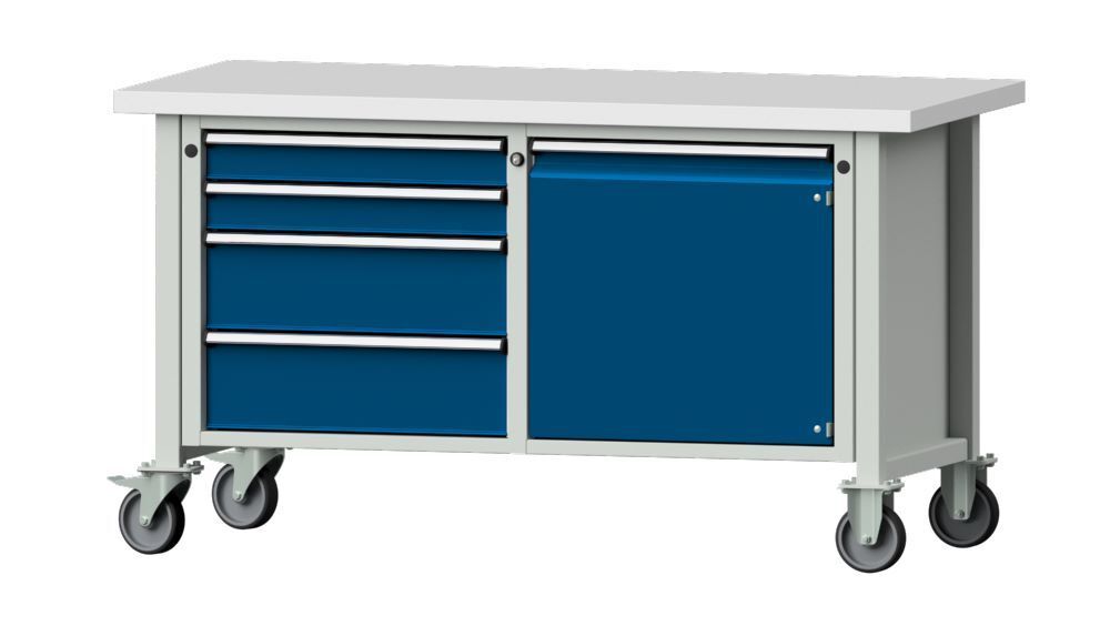 Anke Kastenwerkbank mit Kunststoffplatte 1500 x 700 x 840 mm V 1500 Modell 131 V Produktbild Anke Kastenwerkbank mit Kunststoffplatte 1500 x 700 x 840 mm V 1500 Modell 131 V