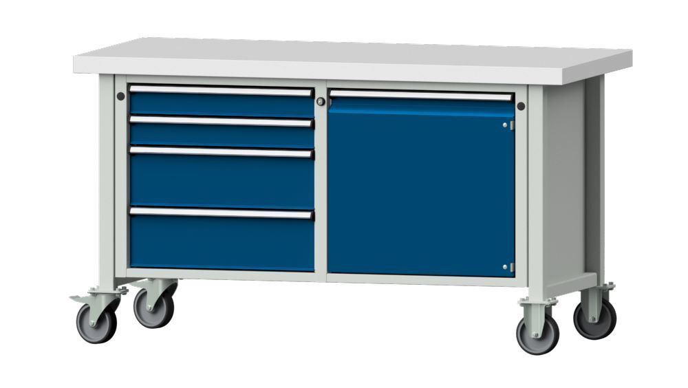 Anke Kastenwerkbank 1500 x 700 x 850 mm mit Türe V 1500 Modell 131 V Produktbild Anke Kastenwerkbank 1500 x 700 x 850 mm mit Türe V 1500 Modell 131 V
