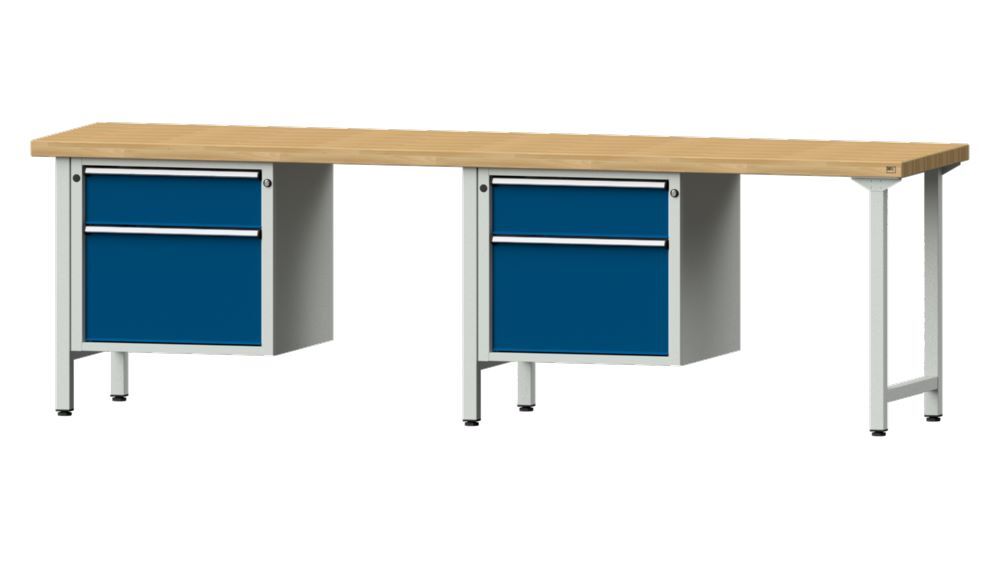 Produktbild Anke Kombiwerkbank V 2800 Modell 731 V 2800 x 700 x 850 mm