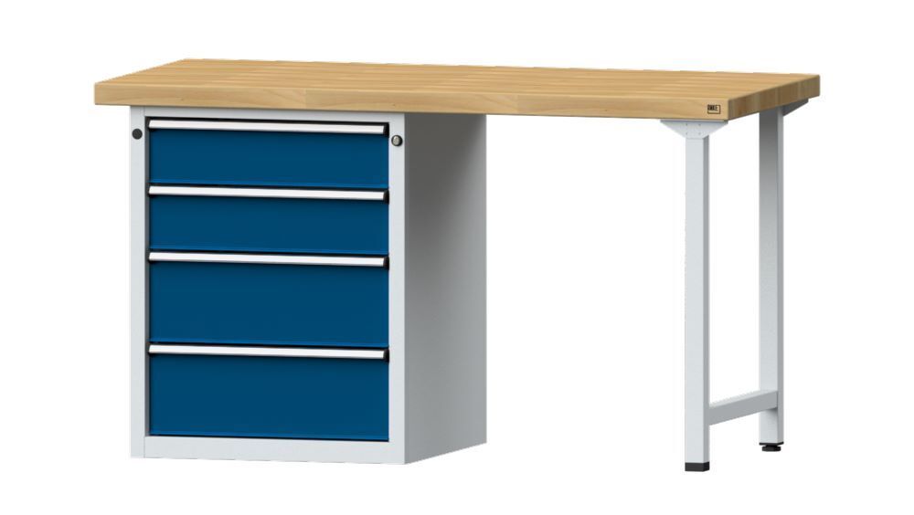 Anke Kombiwerkbank 1500 x 850 mm Buchenplatte 50 mm V1500 Modell 816 V Produktbild Anke Kombiwerkbank 1500 x 850 mm Buchenplatte 50 mm V1500 Modell 816 V